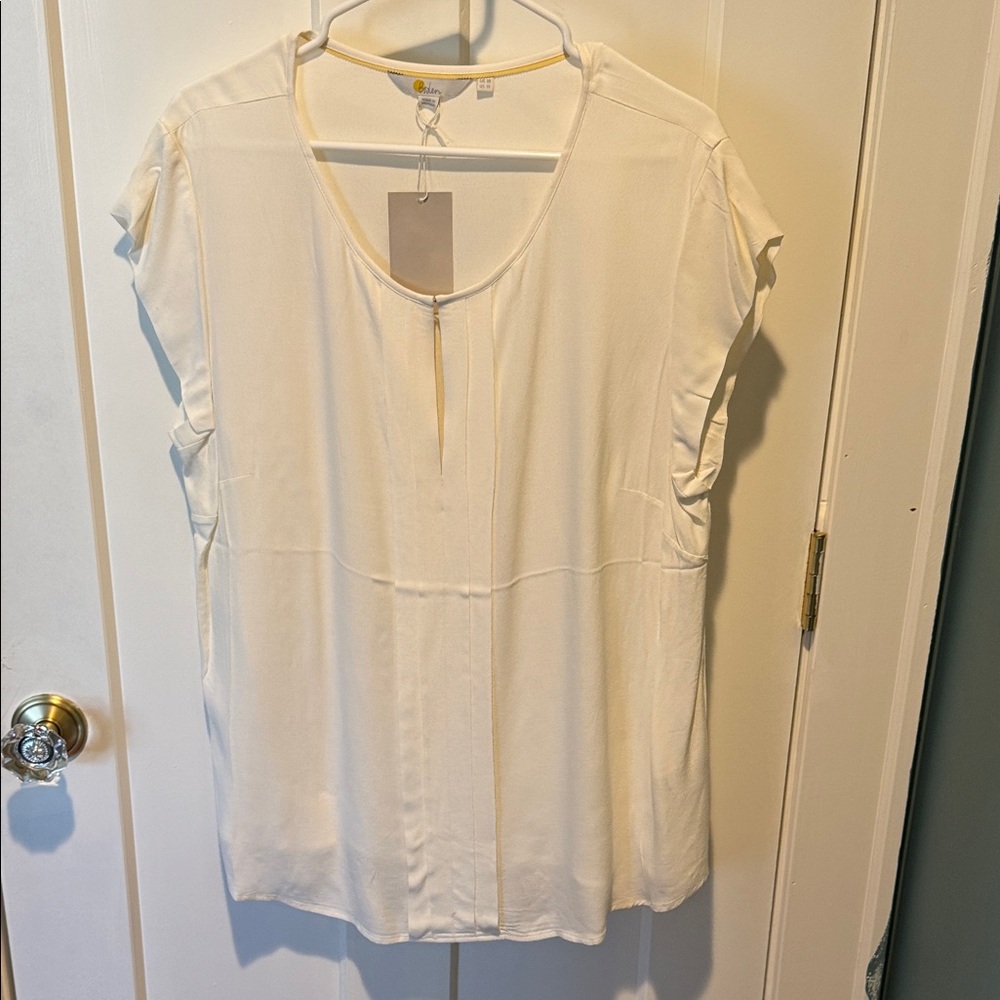 Boden Women's Ivory Blouse